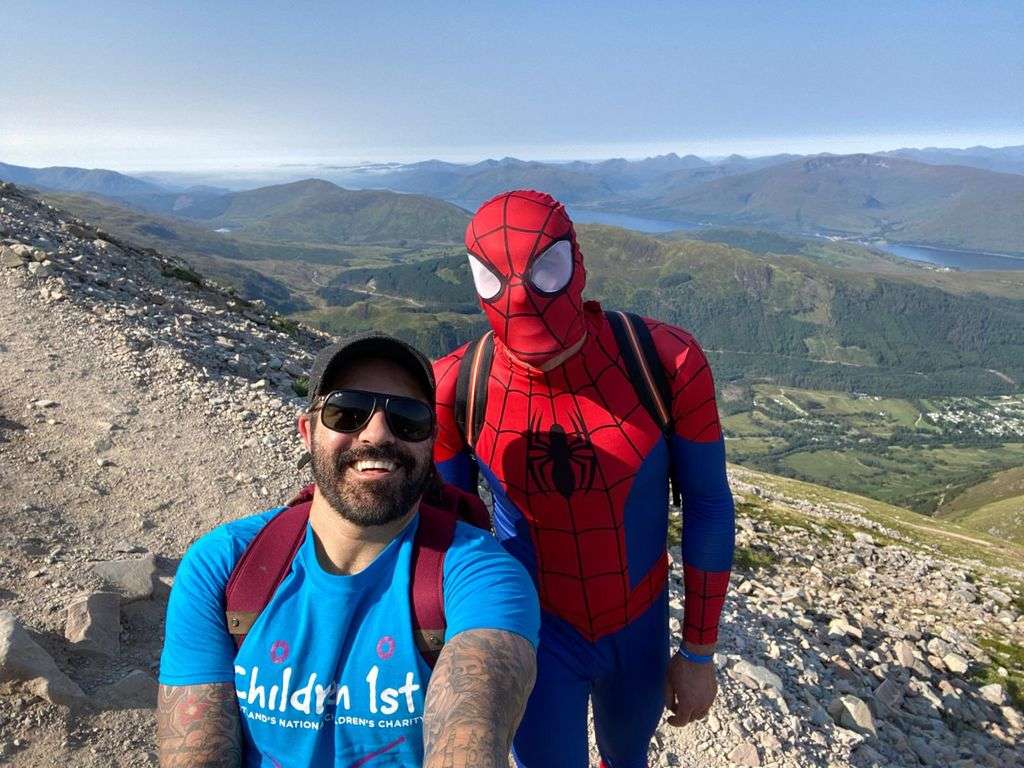 Glasgow dad completes the National Three Peaks Challenge, the Yorkshire 3 Peak, and the London Marathon next