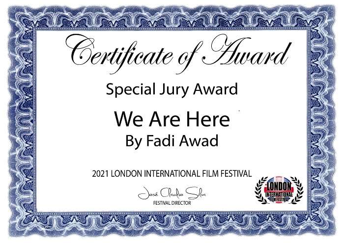 An Outstanding Win For Fadi Awad in London International Film Festival!
