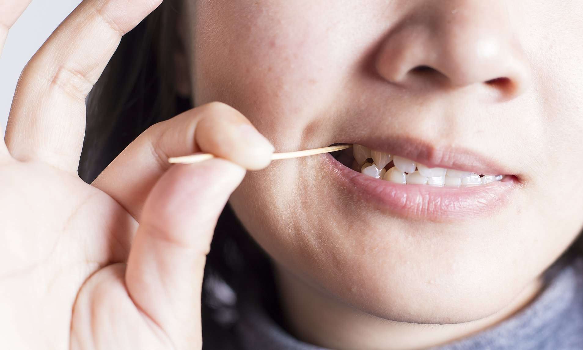 Daily use of toothpick causes great harm to gums