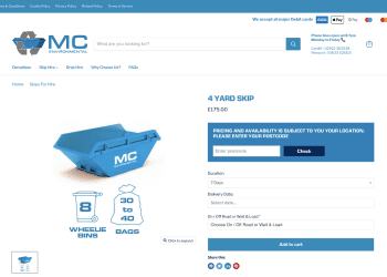 MC Environmental, Cardiff & Newport's Best Online Skip Booking System (2)