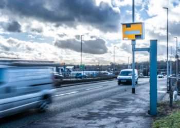 Do speed cameras still need painted road markings?