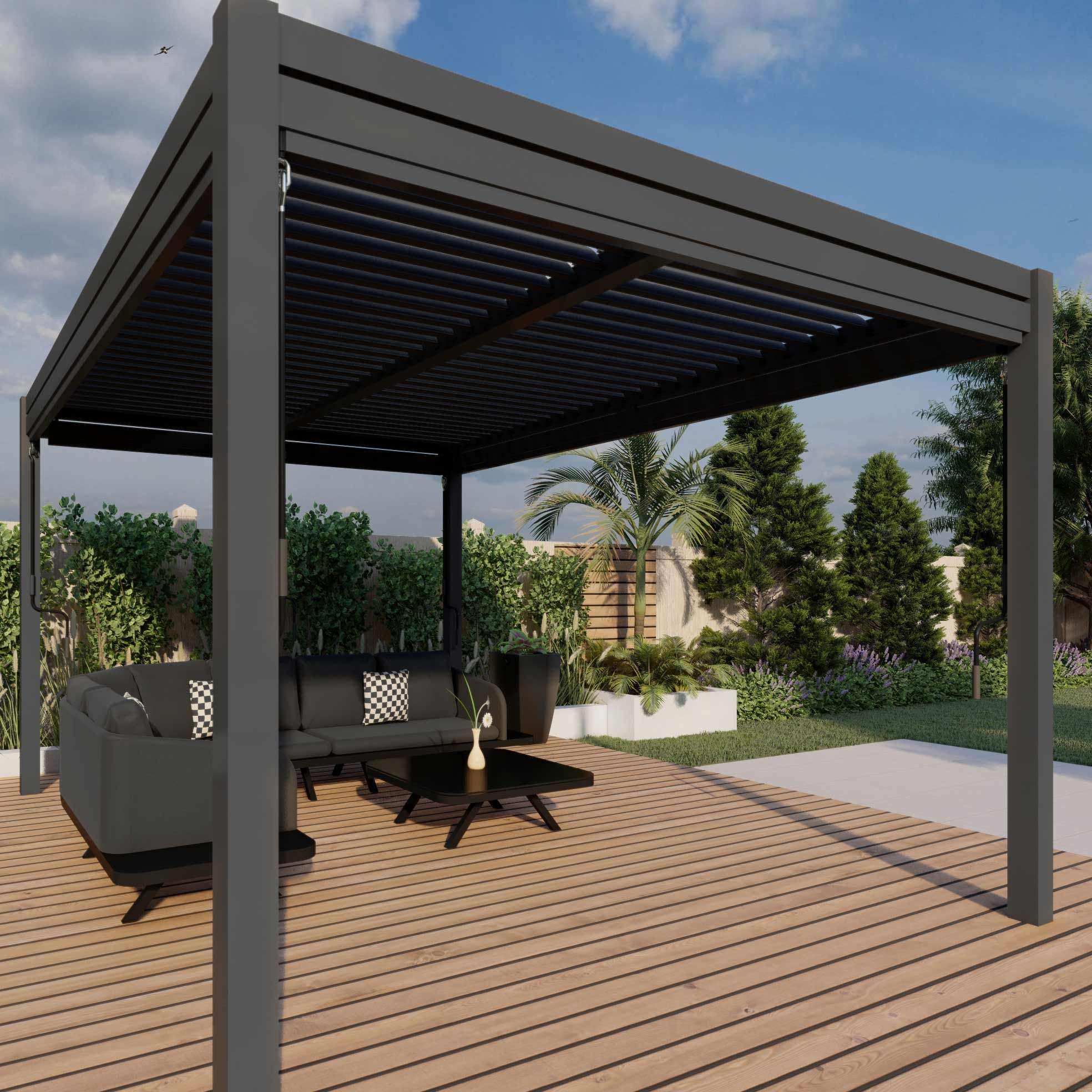 Maze Aluminium Pergola Ideas for Creating the Perfect Outdoor Retreat