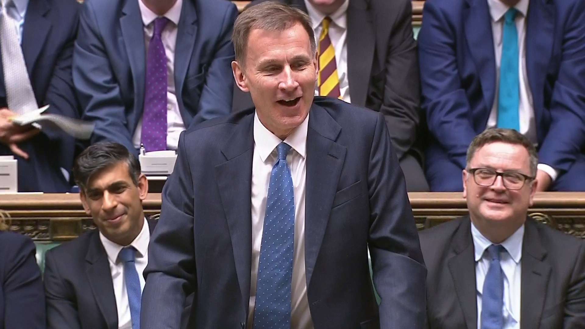 Rishi Sunak & Jeremy Hunt finally spun the Tory wheel of fortune & made £21billion of tax cuts