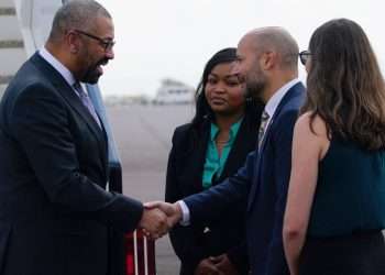 Home Secretary James Cleverly arrives in Rwanda to sign migration treaty to get flights going