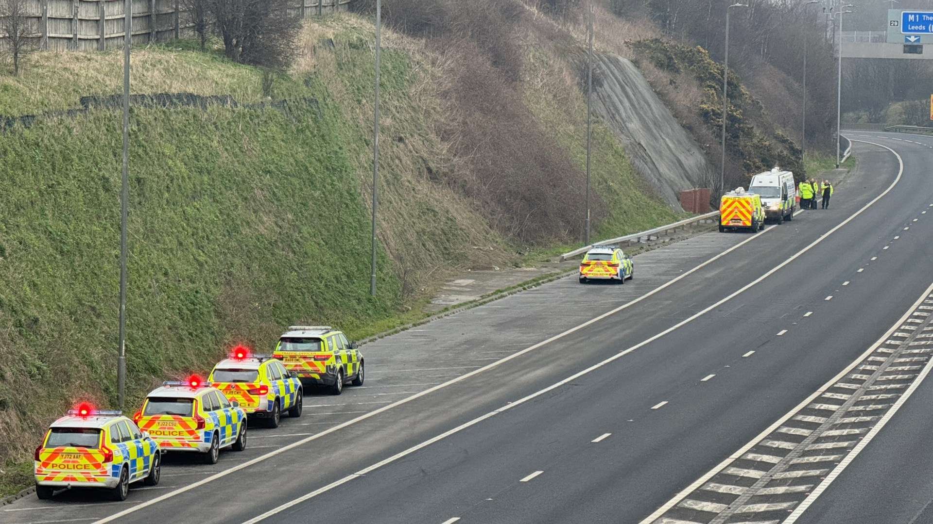 M62 crash: Man dies after driving down wrong side of motorway and smashing into Amazon lorry