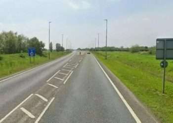 Man killed and three children hurt in horror five-car crash involving fire engine