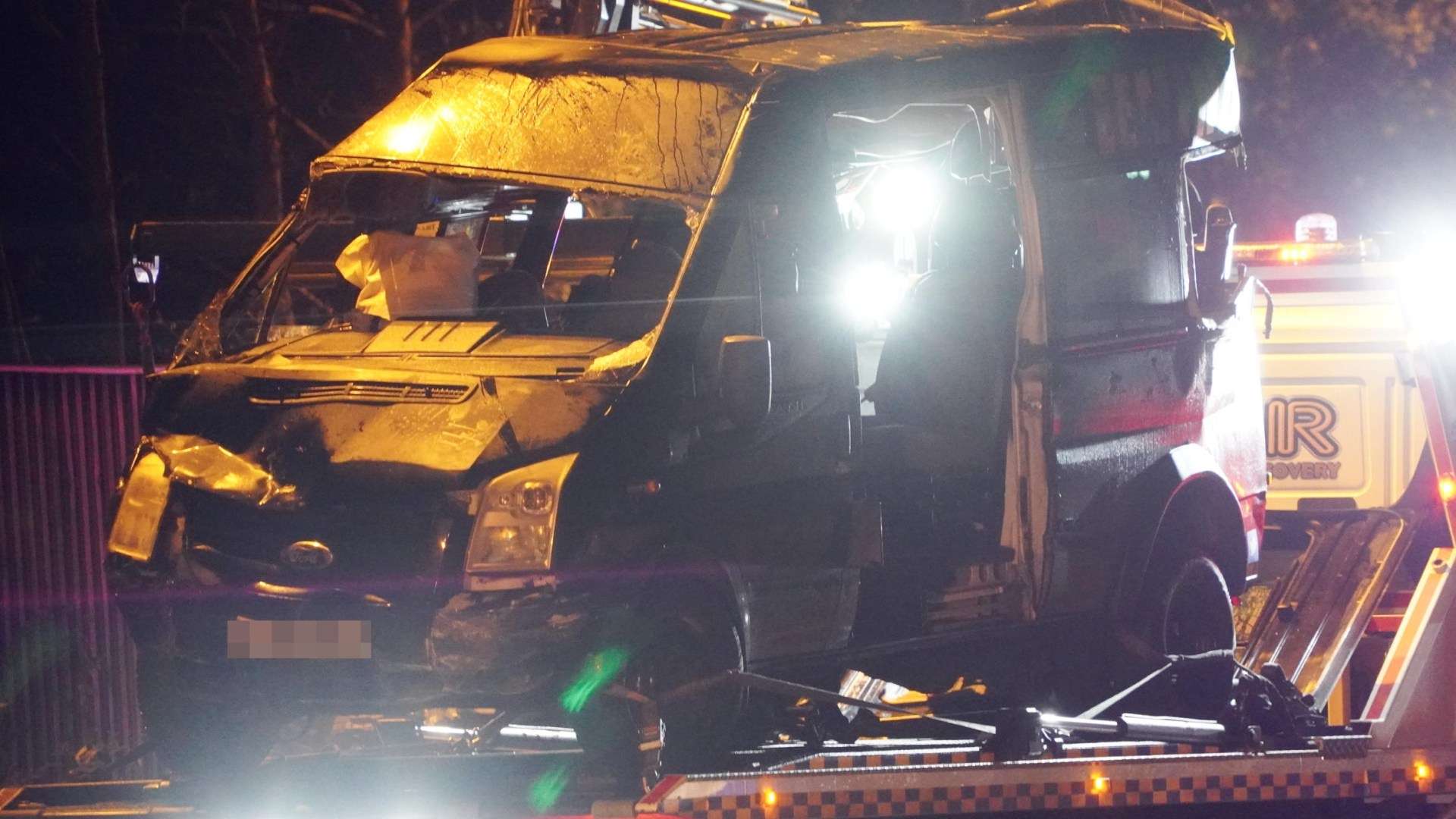 Lorry driver admits killing four after crashing into back of minibus on M25 – leaving families ‘truly heartbroken’