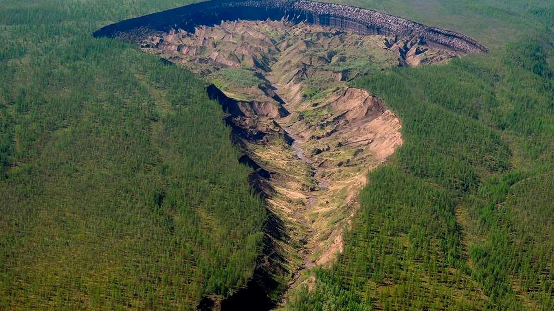 'Gate to Hell' crater that is a 'portal to 200,000-year-old ancient world' & belches prehistoric gas is getting BIGGER