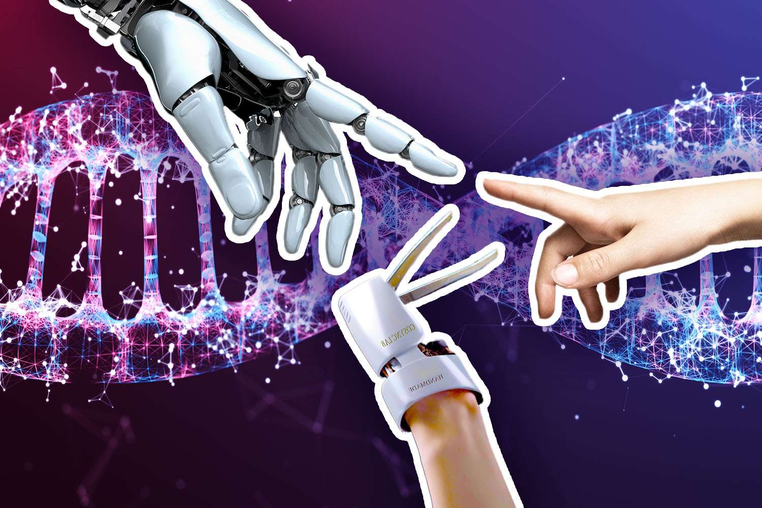 Humans may evolve into cyborgs with 'tweezer-like' bionic tools for hands, new study suggests