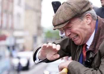 I nearly ended up in hospital, Nigel Farage says – as he ‘refuses to give in to woke mob with rich mummies & daddies’