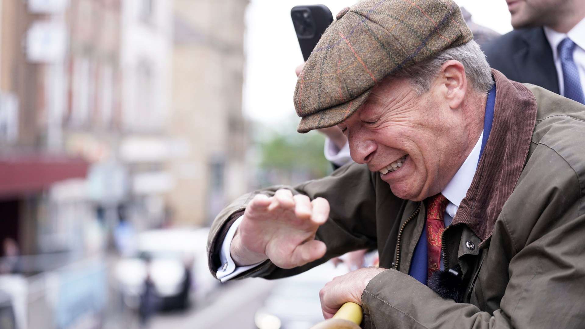 I nearly ended up in hospital, Nigel Farage says – as he ‘refuses to give in to woke mob with rich mummies & daddies’