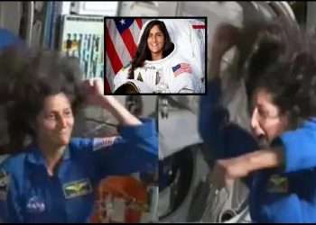 On reaching space, Zumi Sunita Williams hugged her colleagues and gave this message to her family