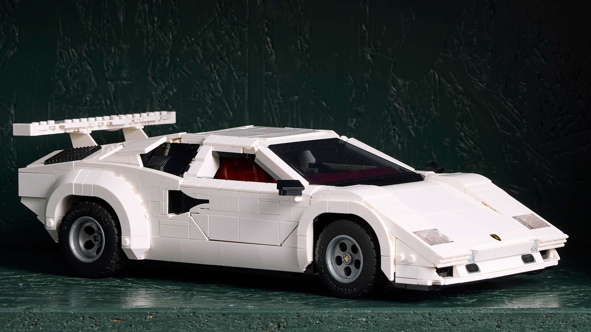 The classic Lamborghini Countach is now available in Lego