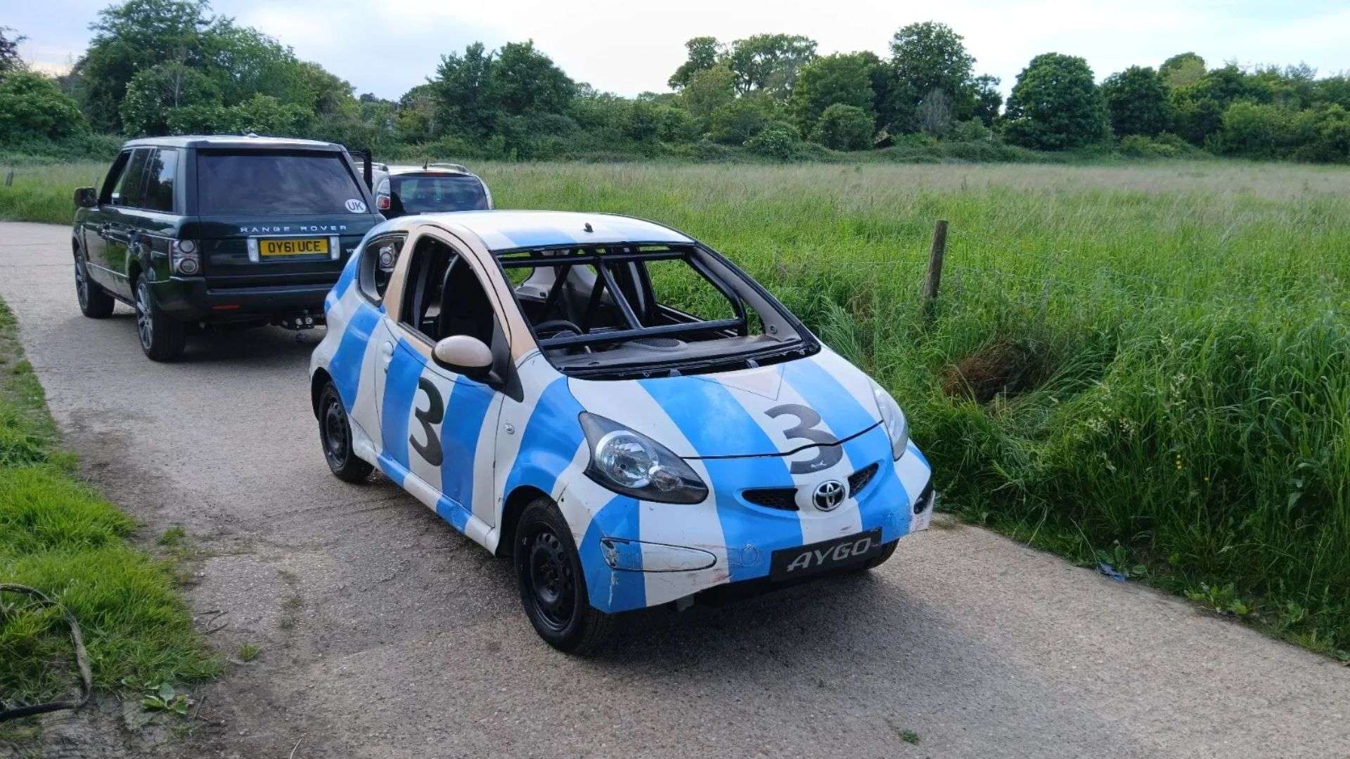 Top Gear's Toyota Aygo football car spotted for sale on eBay