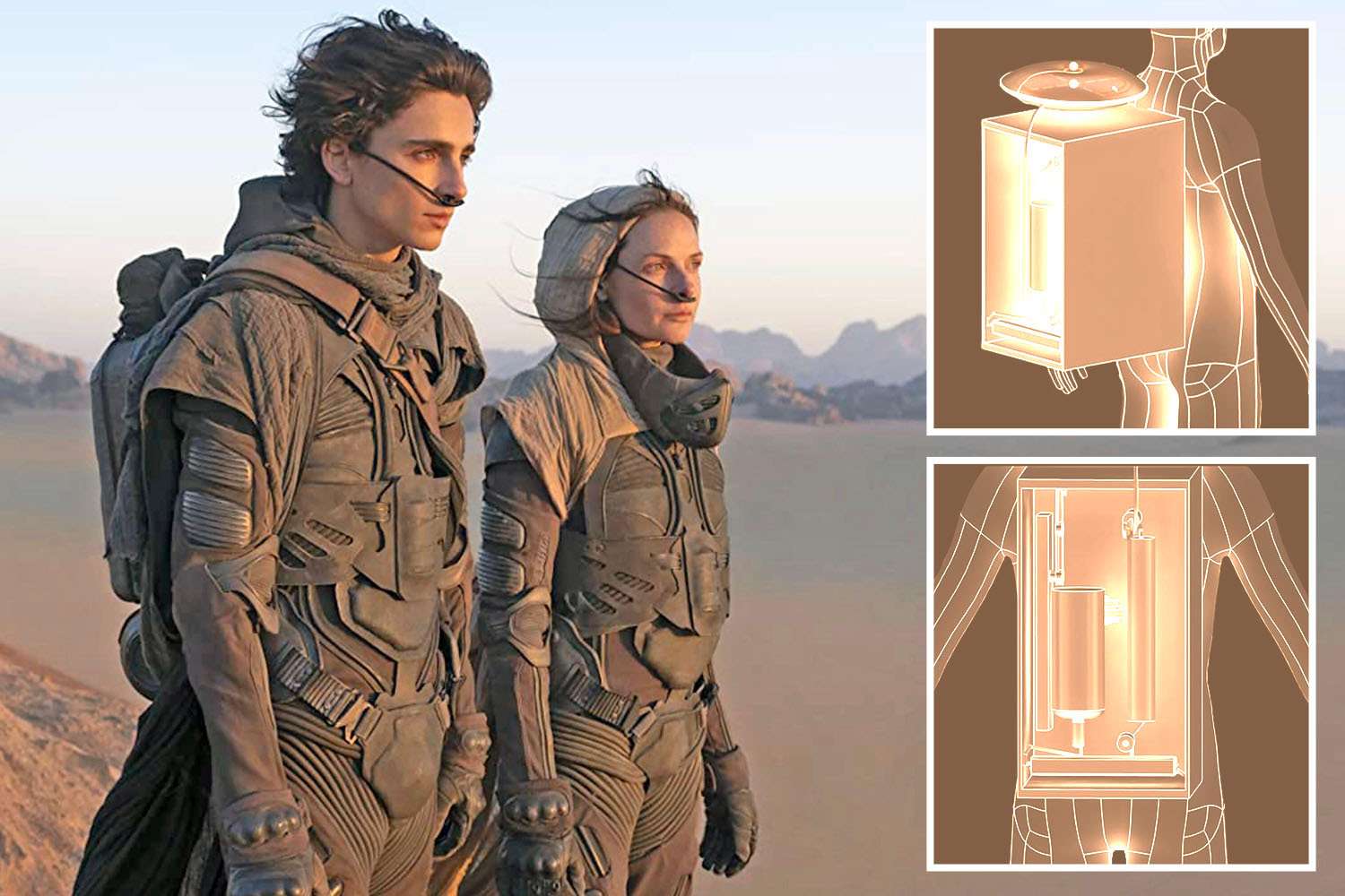 New Dune-style spacesuit turns PEE into drinkable water so astronauts can explore the Moon and Mars for hours longer