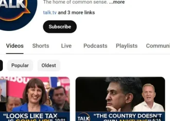 TalkTV hits 1m Youtube subscribers and grows revenue after linear TV closure