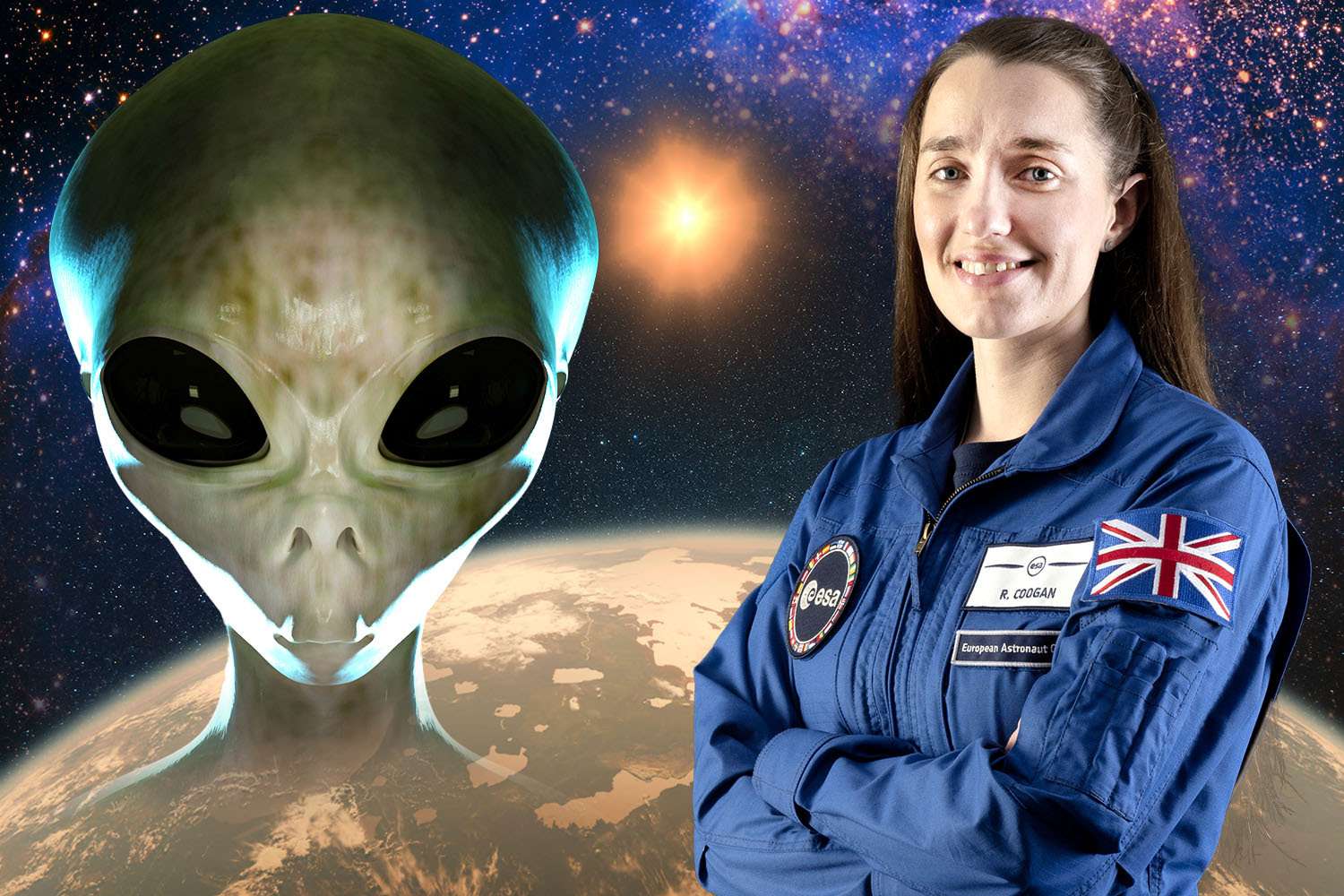 UK's next astronaut says 'extremely unlikely' humans are alone in the universe & shares why alien life probably exists