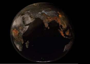Scary video of NASA: Carbon dioxide cloud seen over India from space- Video