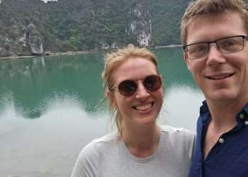 We headed to the ultimate backpacking destination for our luxury honeymoon