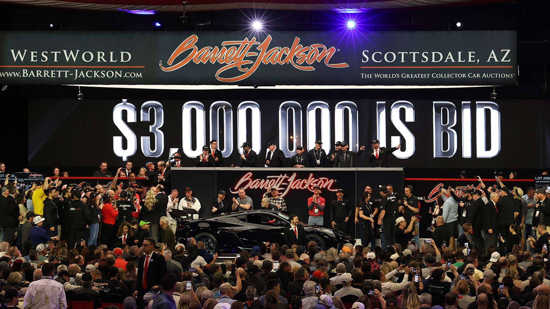 Auction of FIRST 2025 CORVETTE ZR1 Raises $ 3.7 Million for Charity