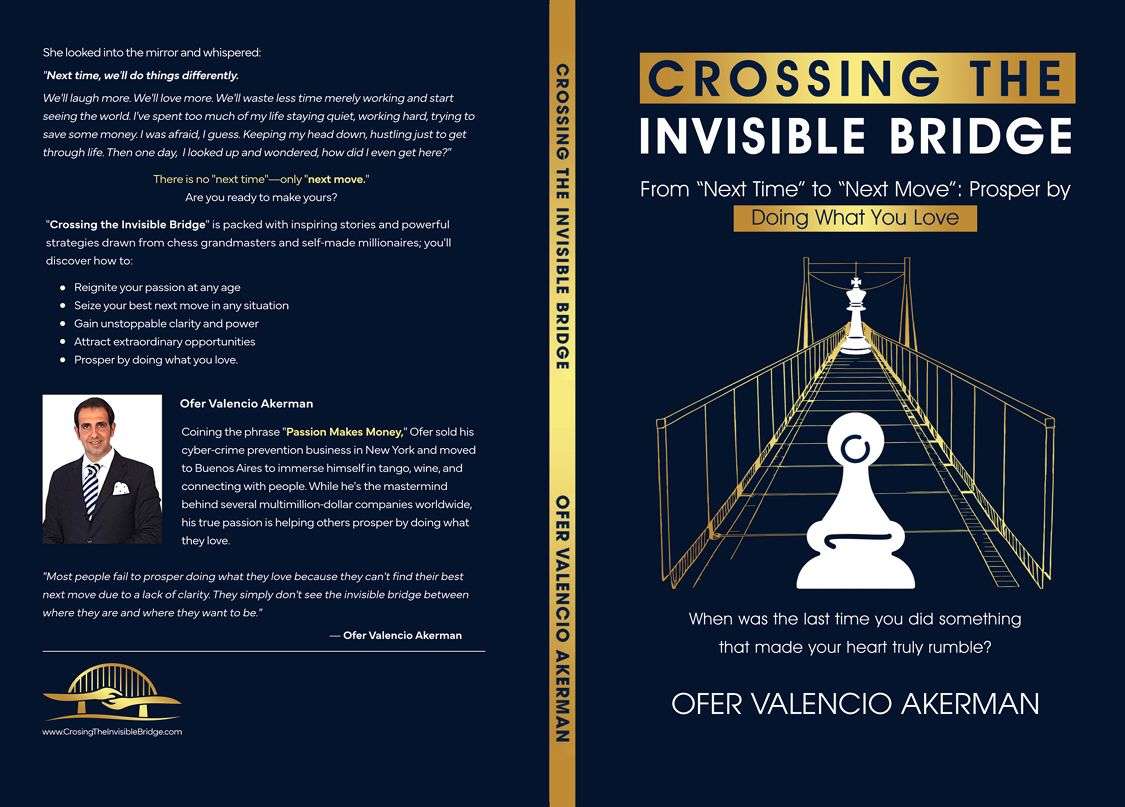 Embark on a Transformative Journey with Ofer Valencio’s Remarkable Literary Guide, “Crossing the Invisible Bridge”