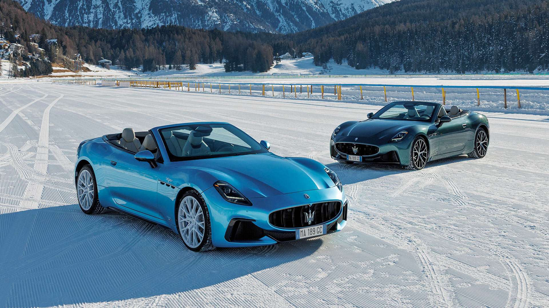 Cold as Ice: Maserati Reveals New Grancabrio on a Frozen Lake