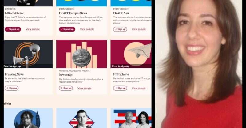 FT head of newsletters on how title quadrupled email subscribers in four years