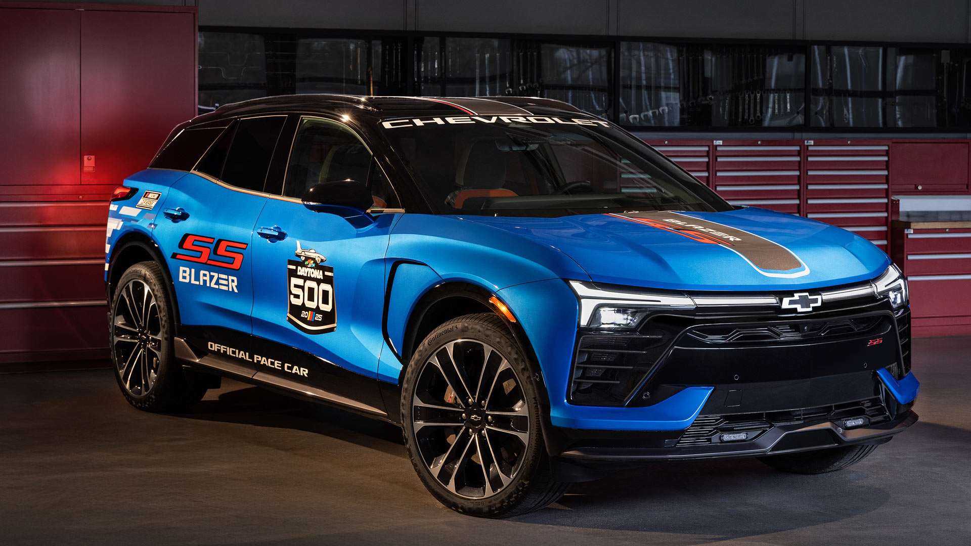 This Weekend's Daytona 500 will use it first electric pace car