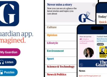 Guardian adds audio, personalisation and puzzles to new-look app
