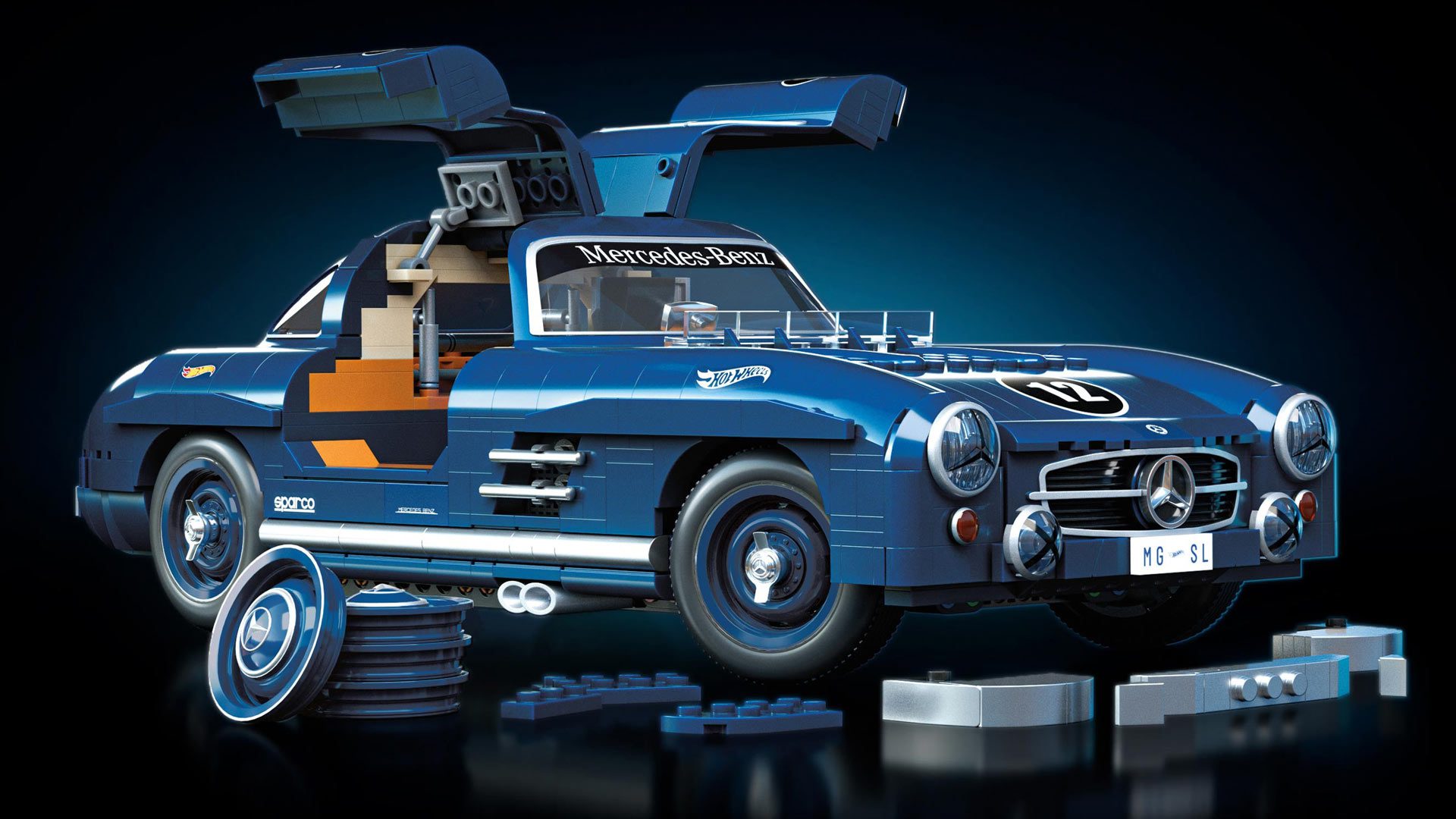 Hot wheels takes on lego with new 'brick shop' self -build car kits