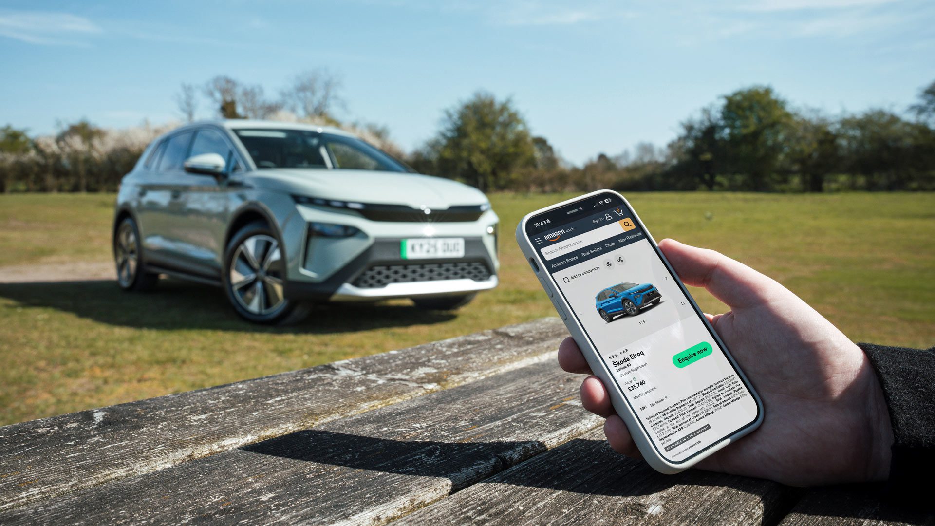 Skoda has launched a digital car showroom on amazon