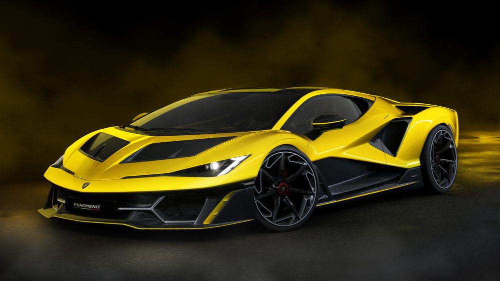 Fenomeno! New Lamborghini V12 Hypercar Revealed in Monterey