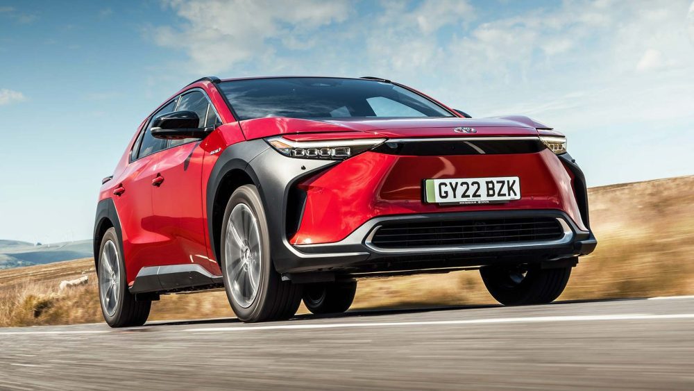 Toyota BZ4X Electric SUV Prices Cut to £ 36,995