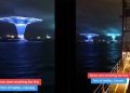 People panic over 'UFO' sightings off Canadian coast, entire scene caught on camera on cargo ship