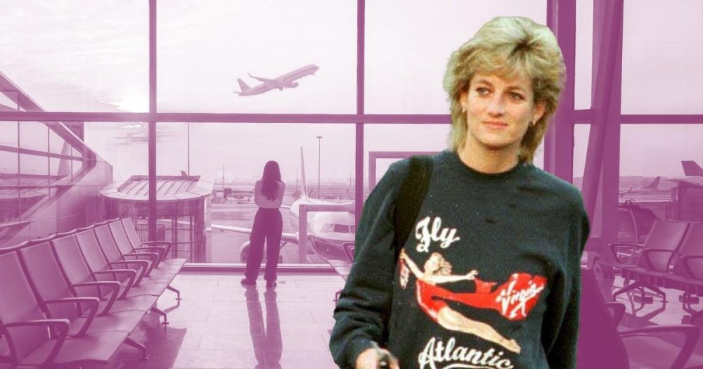 Princess Diana’s iconic 90s Virgin Atlantic sweatshirt is being re-released — here’s how to get it
