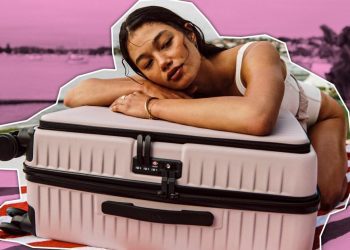 The Nere Venture suitcase is a travel essential built to last, and it’s now available in a bold pink