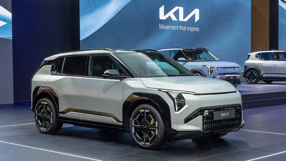 Kia launches 3 new electric GT models at Brussels Motor Show