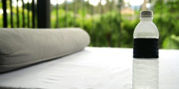 Why you should always throw a water bottle under your hotel bed