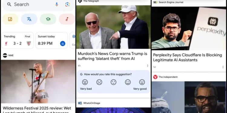 US publishers see traffic boost for breaking news from Google Discover