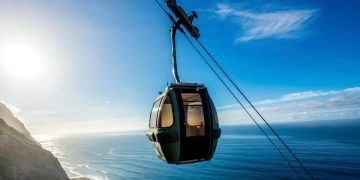 Cable car with 98% incline has dazzling views of Europe’s ‘real-life Jurassic Park’